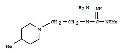 (8ci)-1-氨基-2-甲基-1-[2-(4-甲基哌啶)乙基]-胍結(jié)構(gòu)式_801157-95-9結(jié)構(gòu)式