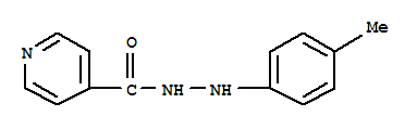 Isonicotinic acid, 2-p-tolylhydrazide (8ci)Structure,801158-45-2Structure Isonicotinic acid, 2-p-tolylhydrazide (8ci) Structure,801158-45-2Structure