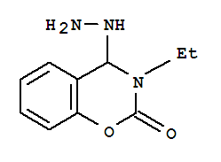 (9ci)-3-乙基-4-肼基-3,4-二氫-2H-1,3-苯并噁嗪-2-酮結(jié)構(gòu)式_801299-24-1結(jié)構(gòu)式