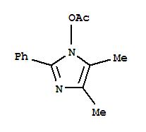 Imidazole, 1-acetoxy-4,5-dimethyl-2-phenyl-(8ci)Structure,802026-86-4Structure Imidazole, 1-acetoxy-4,5-dimethyl-2-phenyl-(8ci) Structure,802026-86-4Structure