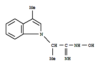 Indole-1-acetamidoxime, alpha,3-dimethyl-(8ci)Structure,802263-48-5Structure Indole-1-acetamidoxime, alpha,3-dimethyl-(8ci) Structure,802263-48-5Structure