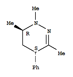 反式-(8ci)-1,4,5,6-四氫-1,3,6-三甲基-4-苯基吡嗪結(jié)構(gòu)式_802291-77-6結(jié)構(gòu)式