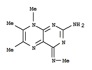 Pteridine, 2,8-dihydro-2-imino-6,7,8-trimethyl-4-(methylamino)-(8ci)Structure,802292-65-5Structure Pteridine, 2,8-dihydro-2-imino-6,7,8-trimethyl-4-(methylamino)-(8ci) Structure,802292-65-5Structure