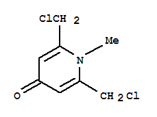 4(1H)-pyridone,2,6-bis(chloromethyl)-1-methyl-(8ci)Structure,802311-39-3Structure 4(1H)-pyridone,2,6-bis(chloromethyl)-1-methyl-(8ci) Structure,802311-39-3Structure