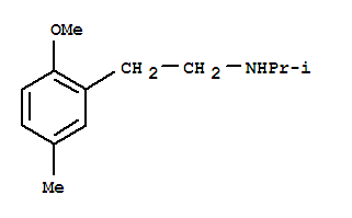 Phenethylamine, n-isopropyl-2-methoxy-5-methyl-(8ci)Structure,802317-24-4Structure Phenethylamine, n-isopropyl-2-methoxy-5-methyl-(8ci) Structure,802317-24-4Structure