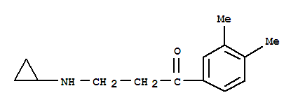 Propiophenone, 3-(cyclopropylamino)-3,4-dimethyl-(8ci)Structure,802553-19-1Structure Propiophenone, 3-(cyclopropylamino)-3,4-dimethyl-(8ci) Structure,802553-19-1Structure