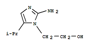 Imidazole-1-ethanol, 2-amino-5-isopropyl-(8ci)Structure,802603-11-8Structure Imidazole-1-ethanol, 2-amino-5-isopropyl-(8ci) Structure,802603-11-8Structure