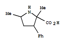 Proline, 2,5-dimethyl-3-phenyl-(8ci)Structure,802604-56-4Structure Proline, 2,5-dimethyl-3-phenyl-(8ci) Structure,802604-56-4Structure