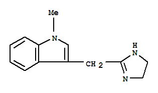 Indole, 3-(2-imidazolin-2-ylmethyl)-1-methyl-(8ci)Structure,802618-76-4Structure Indole, 3-(2-imidazolin-2-ylmethyl)-1-methyl-(8ci) Structure,802618-76-4Structure