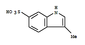 Indole-6-sulfonic acid, 3-methyl-(8ci)Structure,802834-18-0Structure Indole-6-sulfonic acid, 3-methyl-(8ci) Structure,802834-18-0Structure