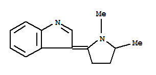 3H-indole,3-(1,5-dimethyl-2-pyrrolidinylidene)-(8ci)Structure,802859-51-4Structure 3H-indole,3-(1,5-dimethyl-2-pyrrolidinylidene)-(8ci) Structure,802859-51-4Structure