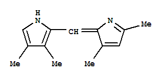 (8ci)-2-[(3,5-二甲基-2H-吡咯-2-基)甲基]-3,4-二甲基-吡咯結(jié)構(gòu)式_802859-92-3結(jié)構(gòu)式