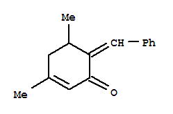 2-Cyclohexen-1-one,6-benzylidene-3,5-dimethyl-(5ci)Structure,802984-20-9Structure 2-Cyclohexen-1-one,6-benzylidene-3,5-dimethyl-(5ci) Structure,802984-20-9Structure