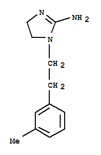 (9ci)-4,5-二氫-1-[2-(3-甲基苯基)乙基]-1H-咪唑-2-胺結(jié)構(gòu)式_803647-50-9結(jié)構(gòu)式