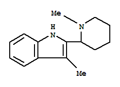 (9ci)-3-甲基-2-(1-甲基-2-哌啶基)-1H-吲哚結(jié)構(gòu)式_803651-86-7結(jié)構(gòu)式