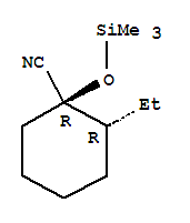 (1r,2r)-rel-(9ci)-2-乙基-1-[(三甲基甲硅烷基)氧基]-環(huán)己烷甲腈結(jié)構(gòu)式_804563-35-7結(jié)構(gòu)式