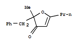 3(2H)-furanone,2-methyl-2-(phenylmethyl)-5-propyl-(9ci)Structure,805232-76-2Structure 3(2H)-furanone,2-methyl-2-(phenylmethyl)-5-propyl-(9ci) Structure,805232-76-2Structure