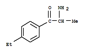  2-氨基-1-(4-乙基苯基)-1-丙酮結構式_805951-15-9結構式