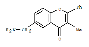 4H-1-benzopyran-4-one,6-(aminomethyl)-3-methyl-2-phenyl-(9ci)Structure,805953-41-7Structure 4H-1-benzopyran-4-one,6-(aminomethyl)-3-methyl-2-phenyl-(9ci) Structure,805953-41-7Structure