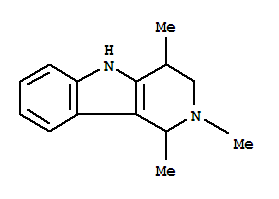 (9ci)-2,3,4,5-四氫-1,2,4-三甲基-1H-吡啶并[4,3-b]吲哚結構式_806617-47-0結構式