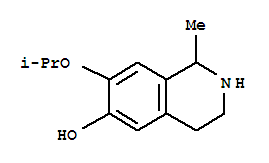 (9ci)-1,2,3,4-四氫-1-甲基-7-(1-甲基乙氧基)-6-異羥基喹啉結構式_807262-63-1結構式