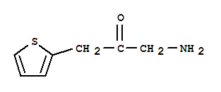 2-Propanone, 1-amino-3-(2-thienyl)-Structure,807315-06-6Structure 2-Propanone, 1-amino-3-(2-thienyl)- Structure,807315-06-6Structure