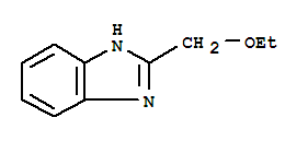 (9ci)-2-(乙氧基甲基)-1H-苯并咪唑結構式_80761-36-0結構式