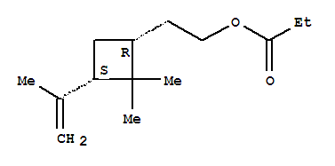(1r,3s)-(9ci)-2,2-二甲基-3-(1-甲基乙烯)-環(huán)丁烷乙醇結(jié)構(gòu)式_808229-87-0結(jié)構(gòu)式