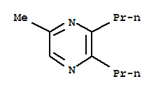 Pyrazine, 5-methyl-2,3-dipropyl-(9ci)Structure,80832-41-3Structure Pyrazine, 5-methyl-2,3-dipropyl-(9ci) Structure,80832-41-3Structure