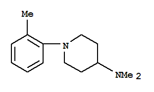 Piperidine, 4-dimethylamino-1-o-tolyl-(4ci)Structure,808758-64-7Structure Piperidine, 4-dimethylamino-1-o-tolyl-(4ci) Structure,808758-64-7Structure