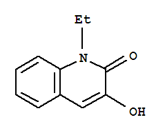 (9ci)-1-乙基-3-羥基-2(1H)-喹啉酮結構式_80885-75-2結構式