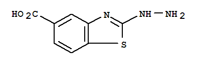 5-Benzothiazolecarboxylicacid,2-hydrazino-(6ci,9ci)Structure,80945-69-3Structure 5-Benzothiazolecarboxylicacid,2-hydrazino-(6ci,9ci) Structure,80945-69-3Structure