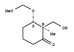 (2r,3s)-(9ci)-2-(羥基甲基)-3-(甲氧基甲氧基)-2-甲基-環(huán)己酮結(jié)構(gòu)式_810682-25-8結(jié)構(gòu)式