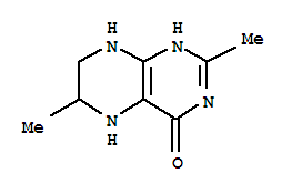 4(1H)-pteridinone,5,6,7,8-tetrahydro-2,6-dimethyl-(9ci)Structure,81138-95-6Structure 4(1H)-pteridinone,5,6,7,8-tetrahydro-2,6-dimethyl-(9ci) Structure,81138-95-6Structure