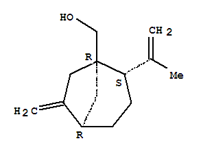 (1r,2s,5r)-(9ci)-6-亞甲基-2-(1-甲基乙烯)-雙環(huán)[3.2.1]辛烷-1-甲醇結(jié)構(gòu)式_811440-28-5結(jié)構(gòu)式
