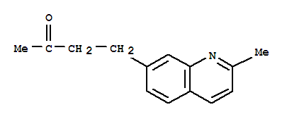 2-Butanone,4-(2-methyl-7-quinolyl)-(4ci)Structure,811461-78-6Structure 2-Butanone,4-(2-methyl-7-quinolyl)-(4ci) Structure,811461-78-6Structure