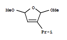 Furan, 2,5-dihydro-2,5-dimethoxy-3-(1-methylethyl)-(9ci)Structure,811861-02-6Structure Furan, 2,5-dihydro-2,5-dimethoxy-3-(1-methylethyl)-(9ci) Structure,811861-02-6Structure