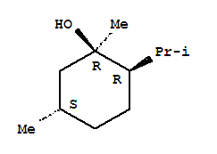 (1r,2r,5s)-(9ci)-1,5-二甲基-2-(1-甲基乙基)-環(huán)己醇結(jié)構(gòu)式_812697-61-3結(jié)構(gòu)式