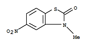 (9ci)-3-甲基-5-硝基-2(3H)-苯并噻唑酮結(jié)構(gòu)式_813424-06-5結(jié)構(gòu)式