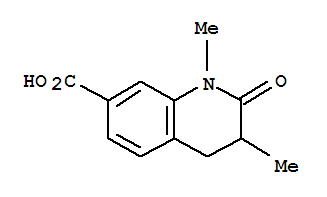 7-Quinolinecarboxylicacid,1,2,3,4-tetrahydro-1,3-dimethyl-2-oxo-(9ci)Structure,813424-71-4Structure 7-Quinolinecarboxylicacid,1,2,3,4-tetrahydro-1,3-dimethyl-2-oxo-(9ci) Structure,813424-71-4Structure