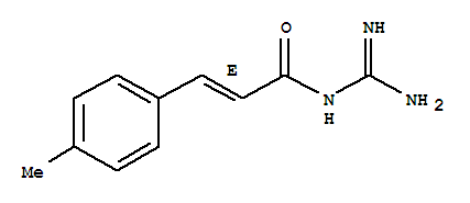 (2e)-(9ci)-n-(氨基亞氨基甲基)-3-(4-甲基苯基)-2-丙酰胺結構式_815585-39-8結構式