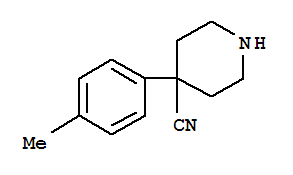 4-Piperidinecarbonitrile,4-(4-methylphenyl)-(9ci)Structure,815632-24-7Structure 4-Piperidinecarbonitrile,4-(4-methylphenyl)-(9ci) Structure,815632-24-7Structure