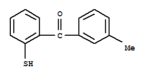 Methanone, (2-mercaptophenyl)(3-methylphenyl)-(9ci)Structure,817621-99-1Structure Methanone, (2-mercaptophenyl)(3-methylphenyl)-(9ci) Structure,817621-99-1Structure