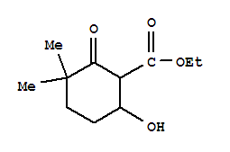 (9ci)-6-羥基-3,3-二甲基-2-氧代-環(huán)己烷羧酸乙酯結構式_819796-37-7結構式