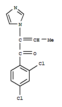 2-Buten-1-one, 1-(2,4-dichlorophenyl)-2-(1h-imidazol-1-yl)-Structure,82013-33-0Structure 2-Buten-1-one, 1-(2,4-dichlorophenyl)-2-(1h-imidazol-1-yl)- Structure,82013-33-0Structure