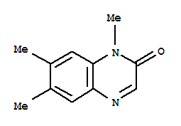 (6ci,7ci,9ci)-1,6,7-三甲基-2(1H)-喹噁啉酮結(jié)構(gòu)式_82019-34-9結(jié)構(gòu)式