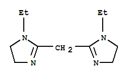 1H-imidazole,2,2-methylenebis[1-ethyl-4,5-dihydro-(9ci) Structure,821005-07-6Structure