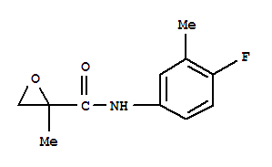 (9ci)-n-(4-氟-3-甲基苯基)-2-甲基-環(huán)氧乙烷羧酰胺結構式_821765-35-9結構式