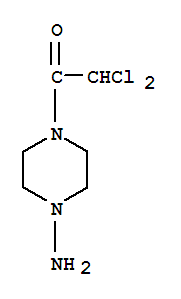 1-Piperazinamine, 4-(dichloroacetyl)-(9ci)Structure,82553-17-1Structure 1-Piperazinamine, 4-(dichloroacetyl)-(9ci) Structure,82553-17-1Structure