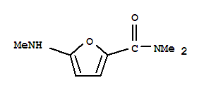 2-Furancarboxamide, n,n-dimethyl-5-(methylamino)-Structure,826991-08-6Structure 2-Furancarboxamide, n,n-dimethyl-5-(methylamino)- Structure,826991-08-6Structure